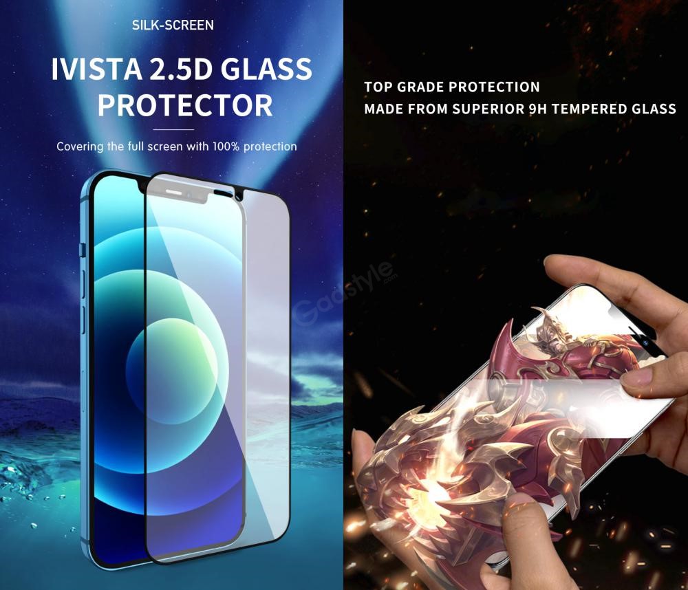 WiWU HD Screen Film Anti-glare Tempered Screen Protector for iPhone 12 Mini/12,12Pro/12 Pro Max