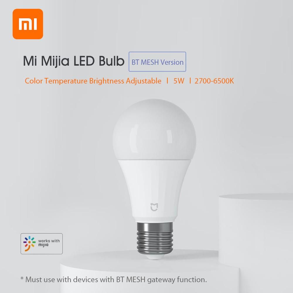 Xiaomi Mijia Led Bulb Bt Mesh Light Blub 5w 2700 6500k Adjustable (1)