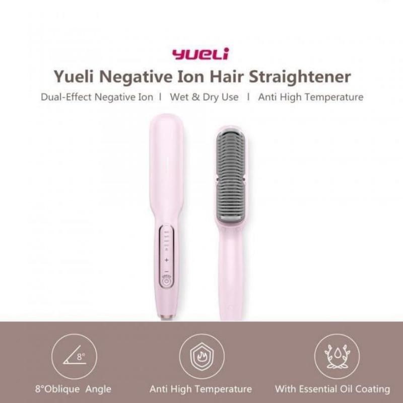Xiaomi Youpin Yueli Hair Straightener Salon Negative Ion Hair Styling (2)