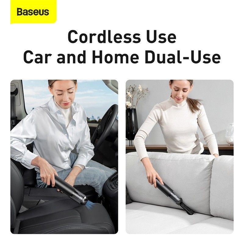 Baseus A3 15000pa Portable Car Vacuum Cleaner With Suction Cleaning Tool (3)