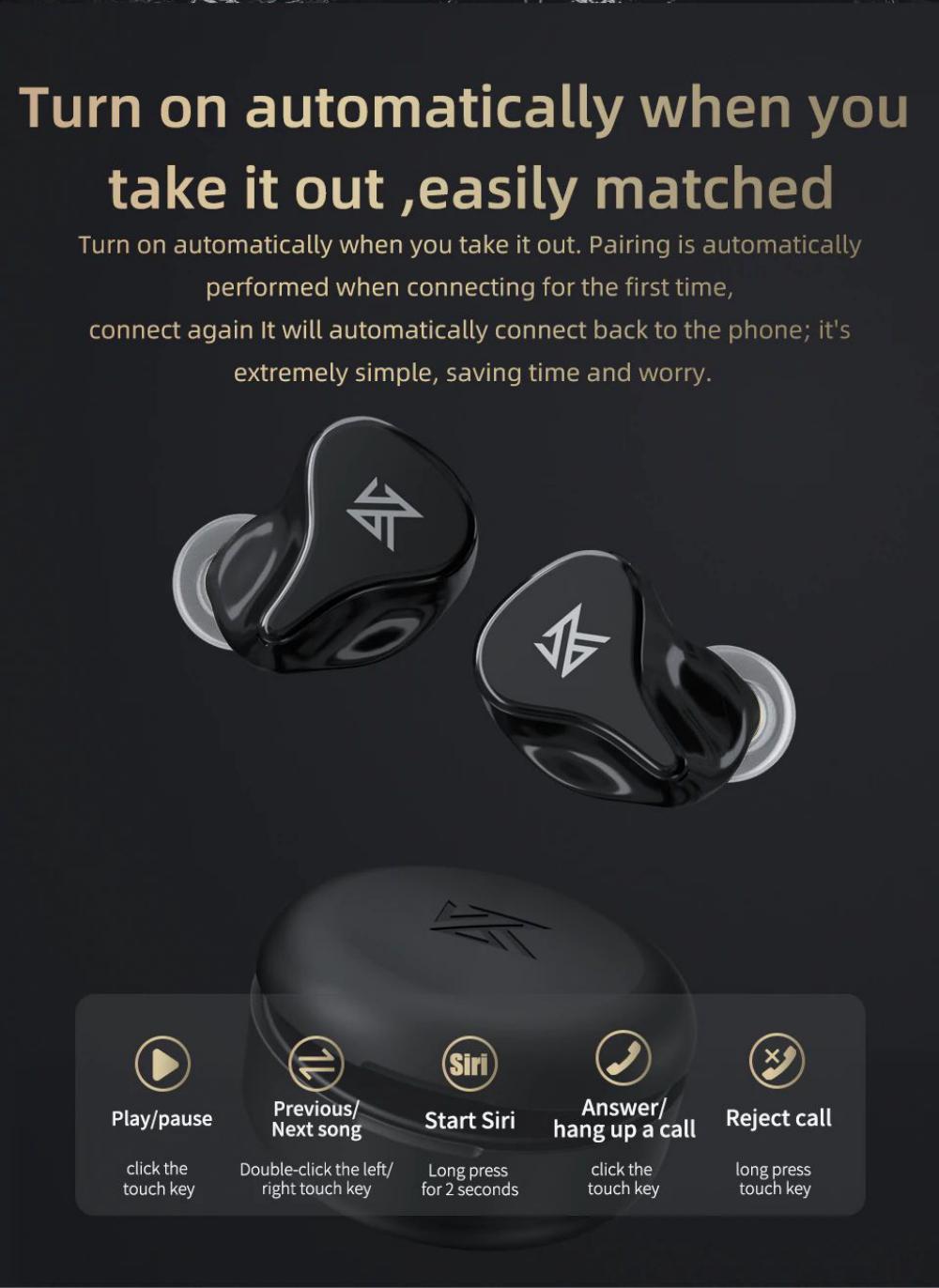 Kz Z1 Pro Wireless Bluetooth Earphone (2)