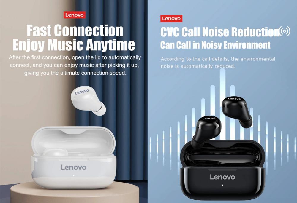 Lenovo Lp11 Twswireless Bluetooth V5 0 Earbuds (3)