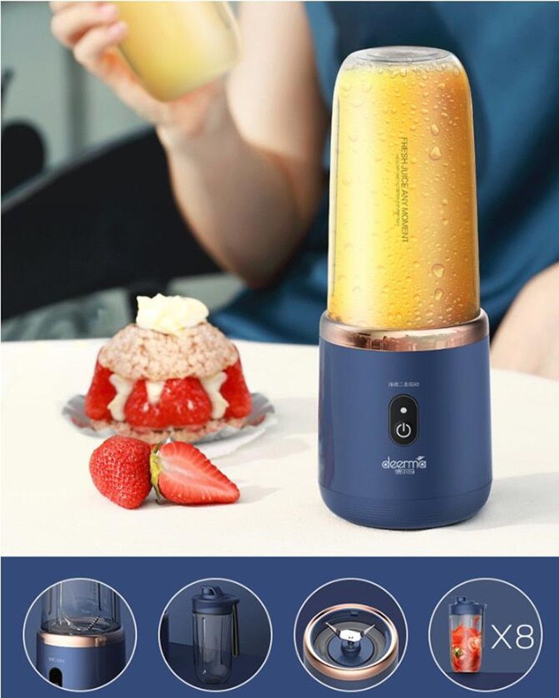 Xiaomi Deerma Portable Blender Electric Juicer 400ml (6)