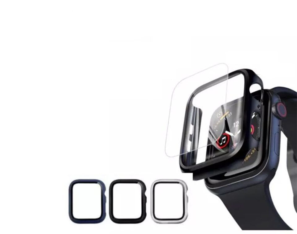 Anank Glass With Case For Apple Watch 44mm (5)