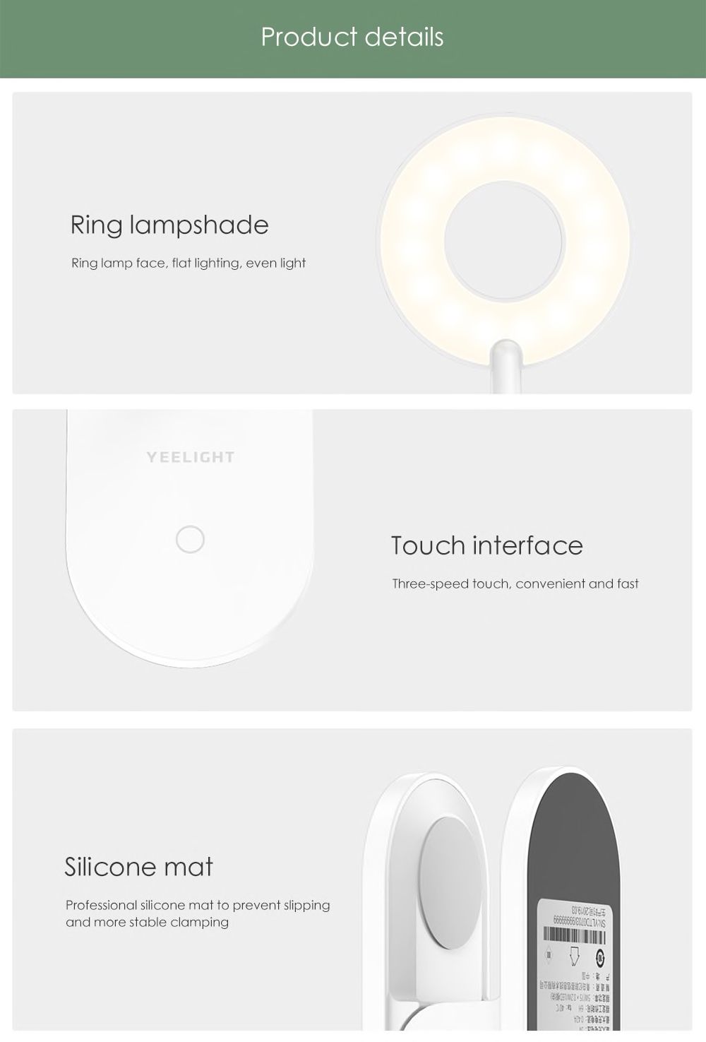 Xiaomi Yeelight Led J1 Clip Lamp (5)
