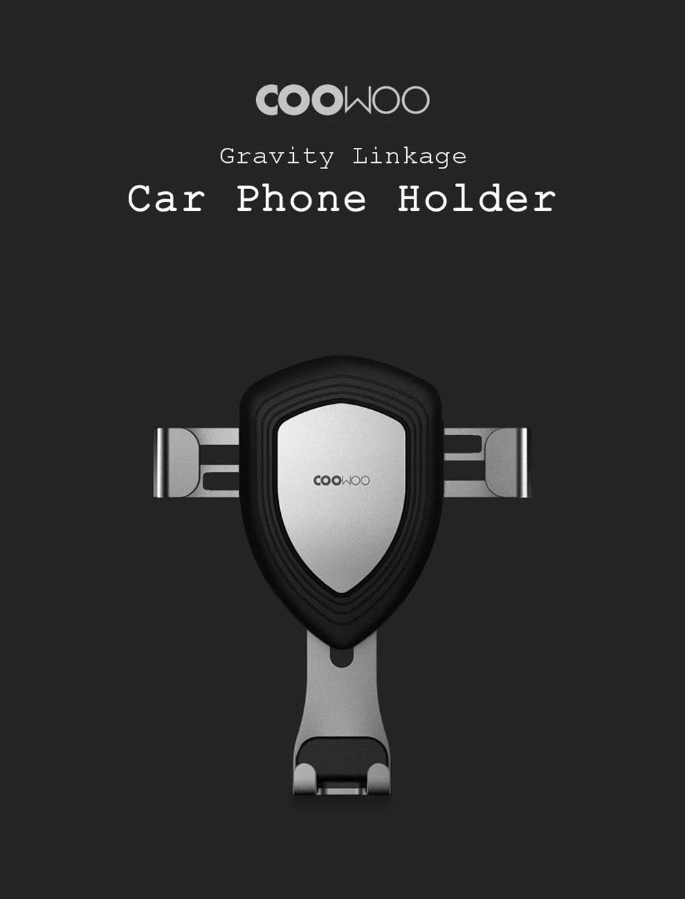 Xiaomi Youpin Coowoo Car Phone Holder With Gravity Sensor (3)