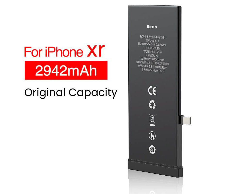 Baseus Original Phone Battery 2942mah For Iphone Xr (2)