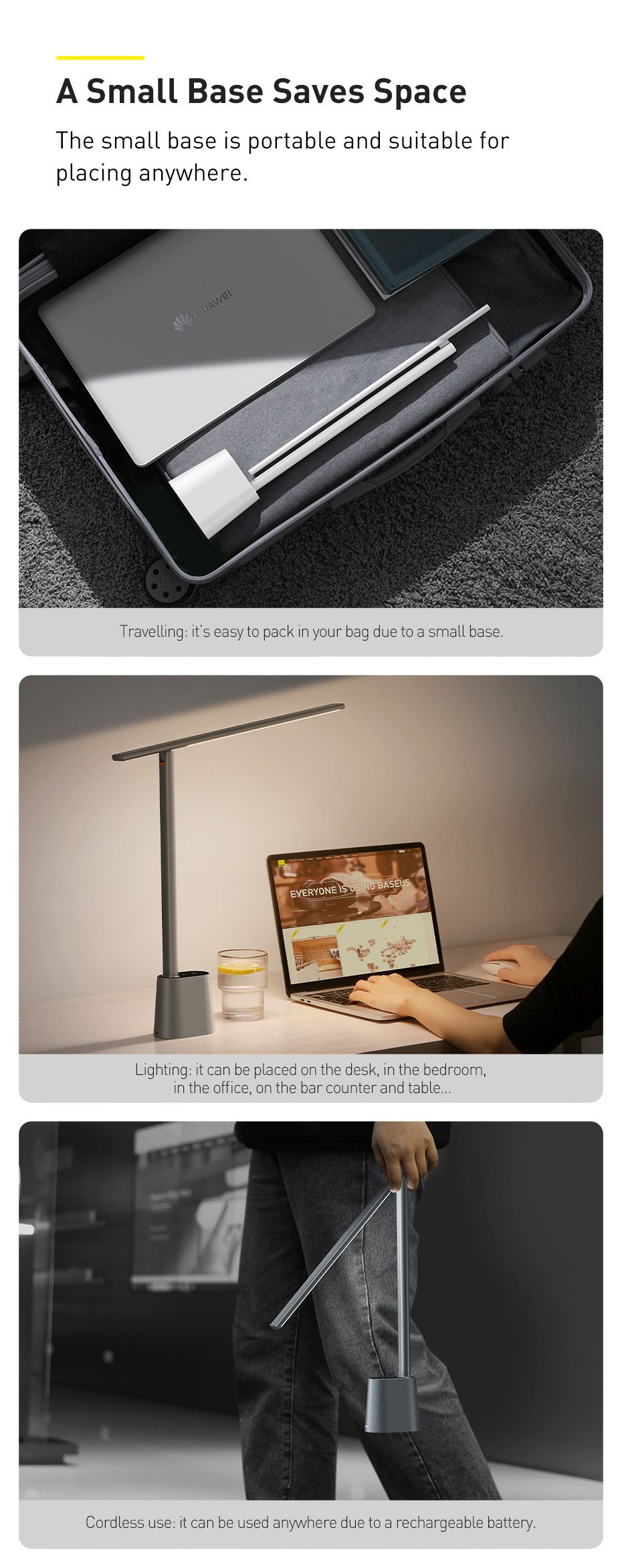 Baseus Smart Eye Series Rechargeable Folding Reading Desk Lamp Smart Light (4)