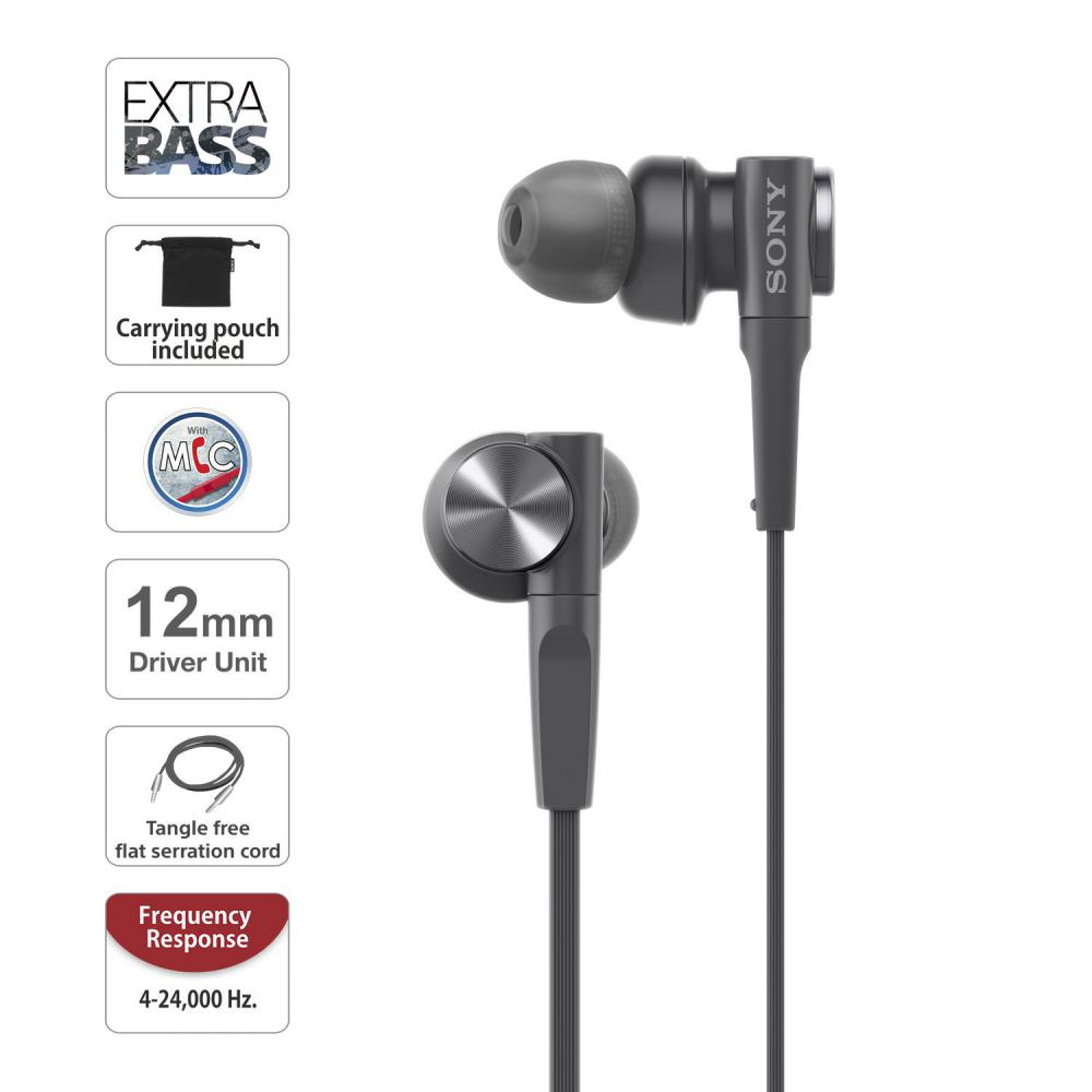 Sony Mdr Xb55ap Wired Extra Bass In Ear Headphones (3)