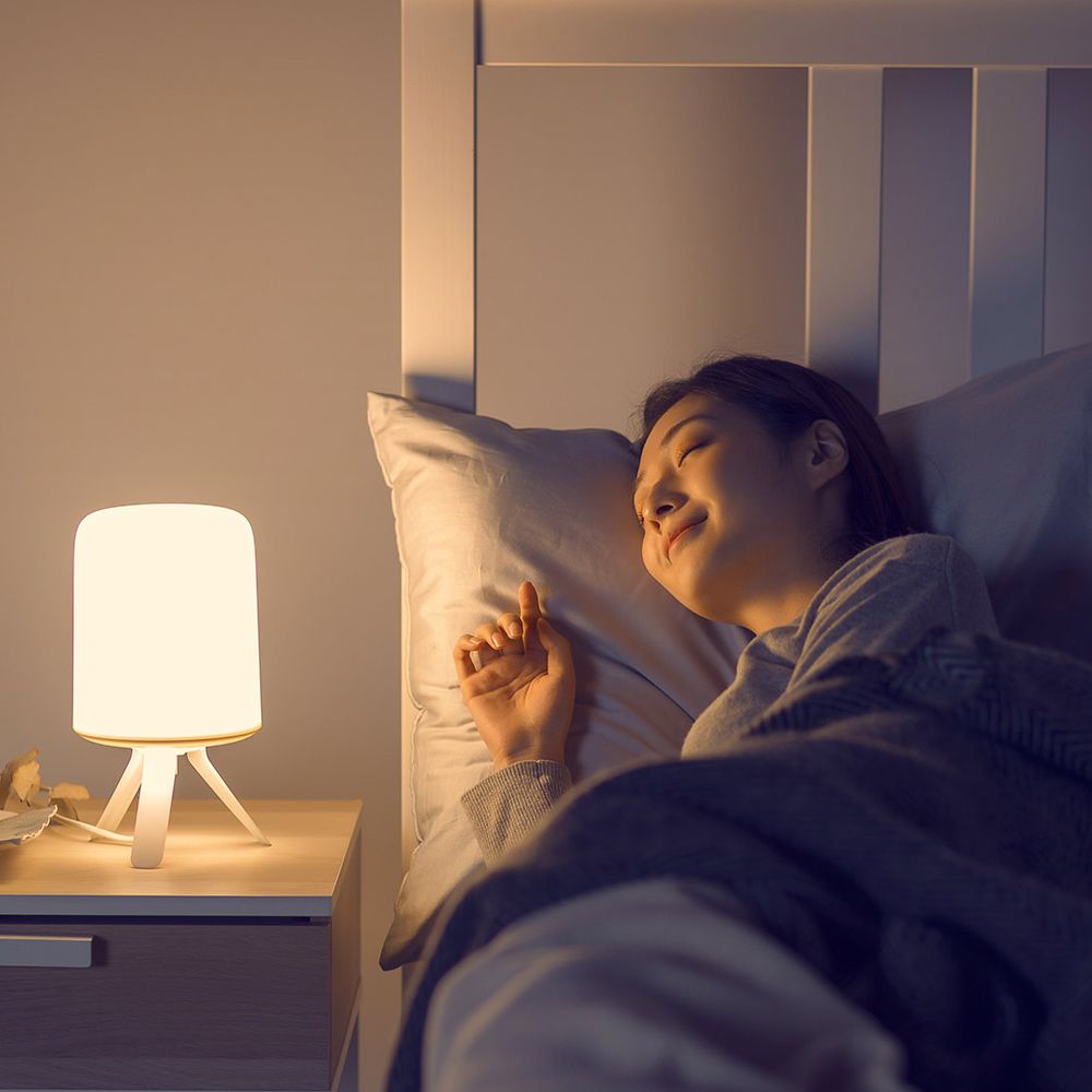 Xiaomi Zhirui Bedside Lamp Led Light E27 Bulb Desktop Light Hazy Design Atmosphere Light (3)