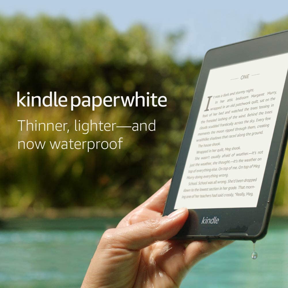 Amazon Kindle Paperwhite E Reader Waterproof Black (4)