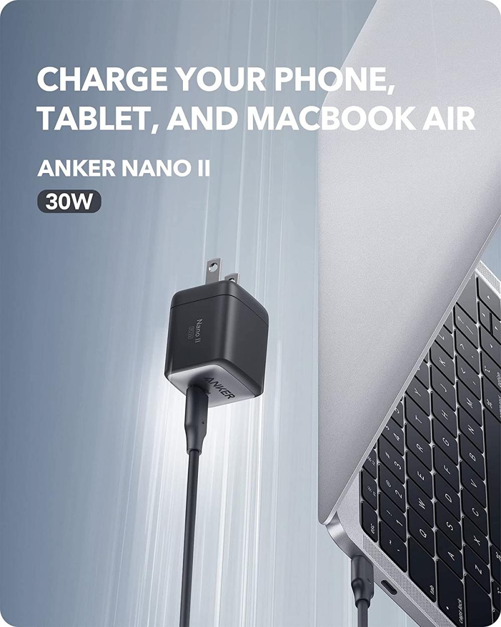 Anker Nano Ii 30w Gan Ii Usb C Fast Charger Adapter (3)