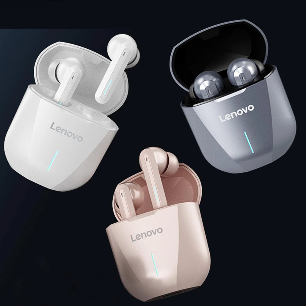 Lenovo Xg01 Tws Gaming Wireless Bluetooth Earbuds Pink (2)