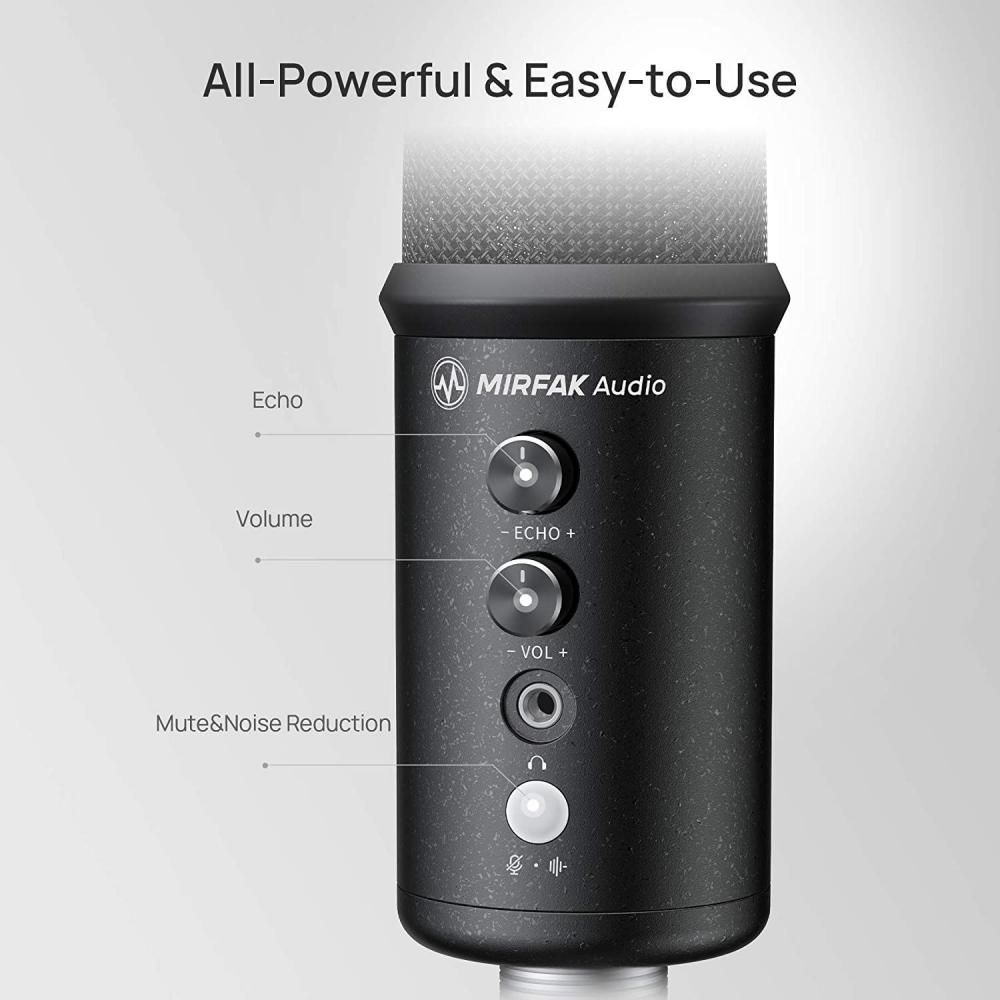 Moza Mirfak Tu1 Professional Kit Usb Condenser Microphone (2)