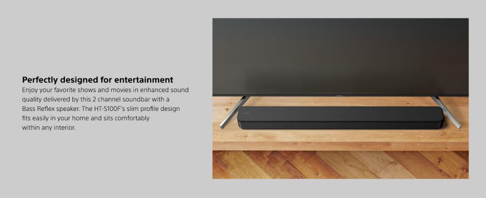 Sony S100f 2 0ch Soundbar Bass Reflex Speaker (2)