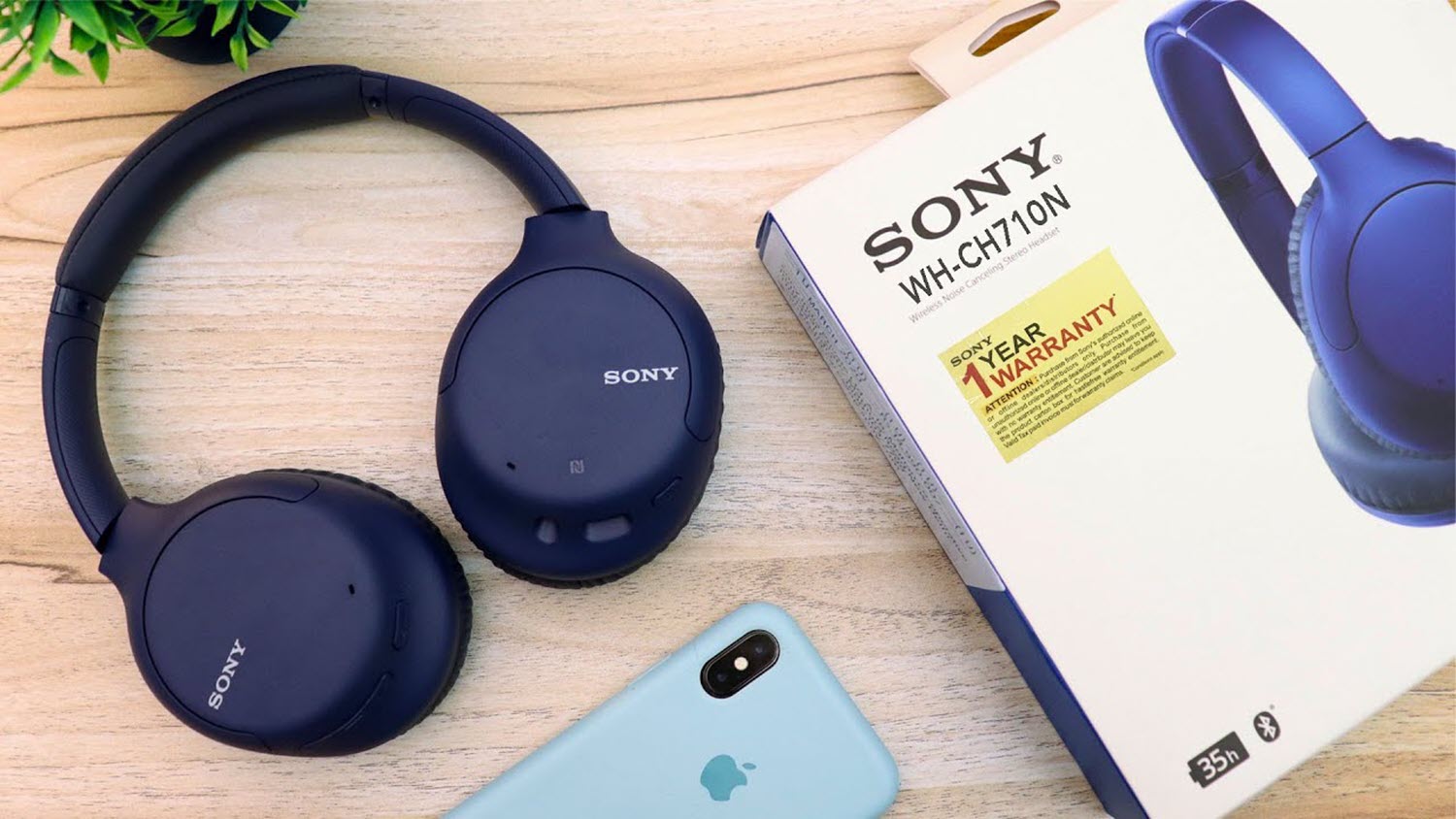 Sony Wh Ch710n Wireless Noise Cancelling Headphone Blue (2)