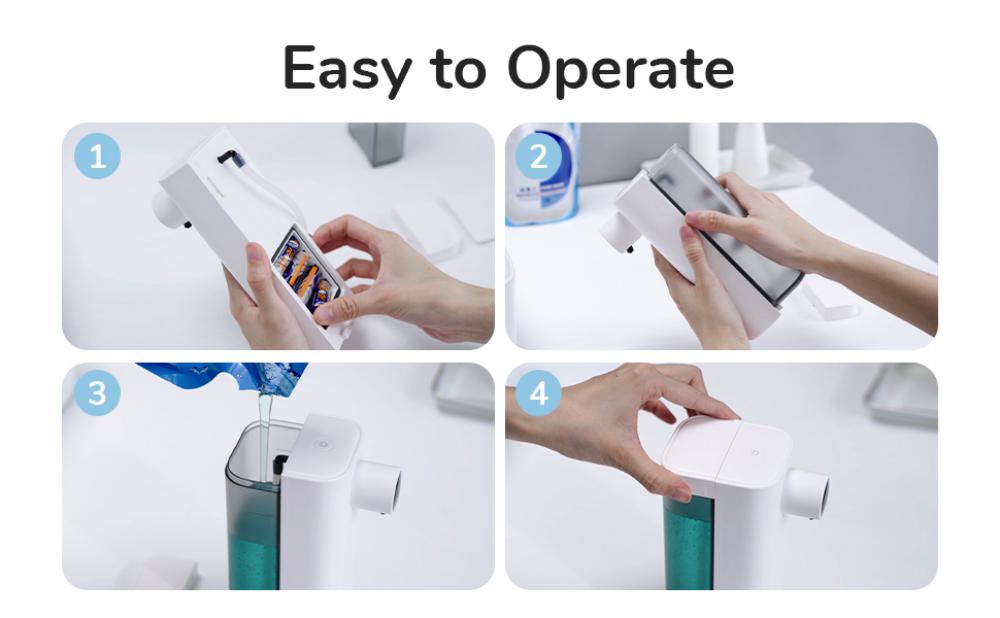 Jisulife Automatic Soap Dispenser Touchless Soap Dispenser (5)