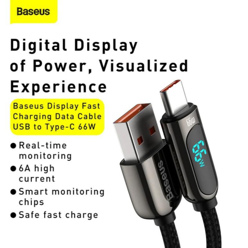 Baseus Display Fast Charging Data Cable Usb To Type C 66w (5)
