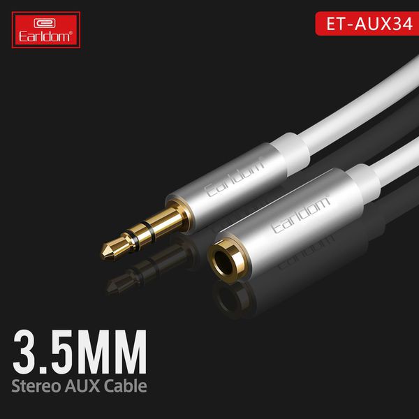 Earldom Aux34 3 5mm Extension Stereo Cable 1m (2)