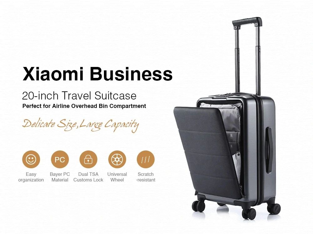 Xiaomi Business Travel Suitcase 20 Inch (3)