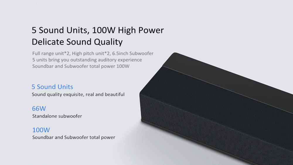 Xiaomi Tv Speaker Home Theater Version 100w Bluetooth 5 0 Soundbar (1)