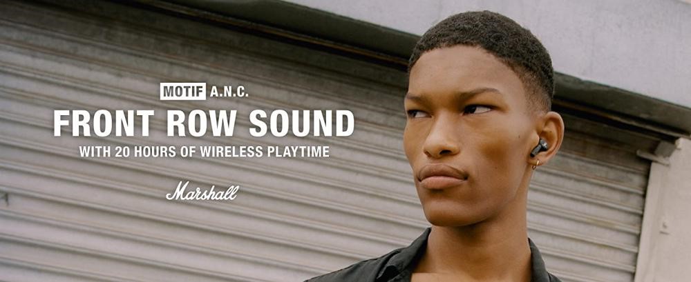 Marshall Motif True Wireless Noise Canceling Headphones (2)