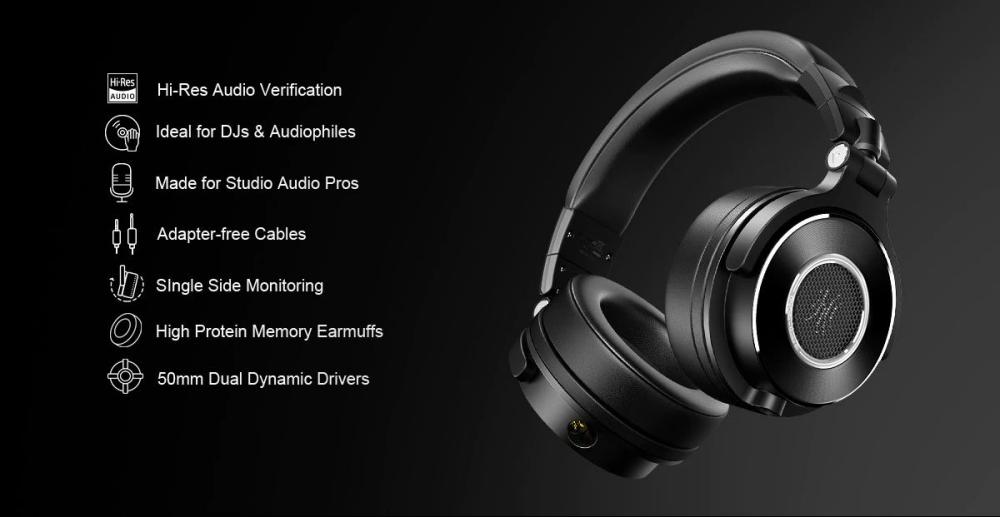 Oneodio Monitor 60 Professional Studio Headphones (2)