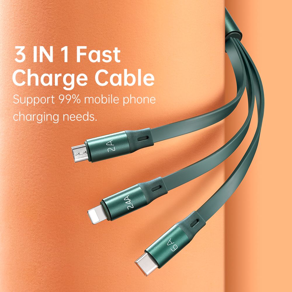 Mcdodo Ca 120 66w 3 In 1 Fast Charge Retractable Data Cable 1 2m (3)