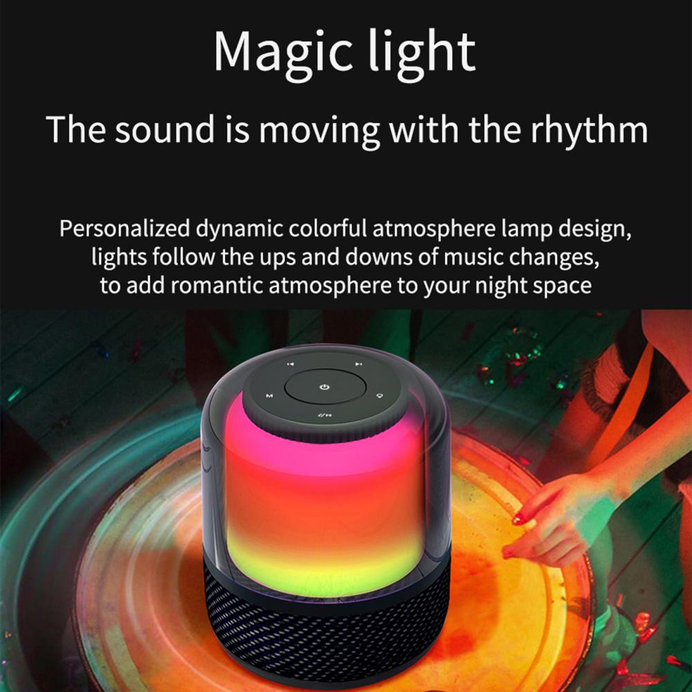 Wiwu P50 Wireless Bluetooth Speaker With Magic Light (1)