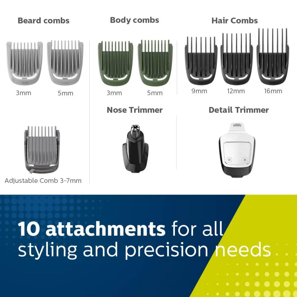 Philips Multi Grooming Kit 12 In 1 Face Head And Body All In One Trimmer (6) Result
