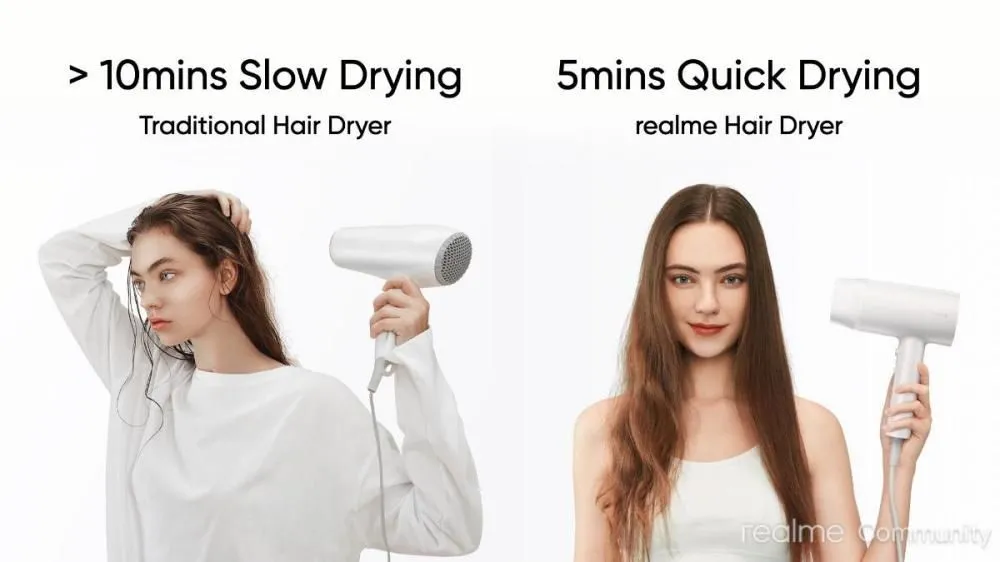 Realme Hair Dryer 1400w (3)