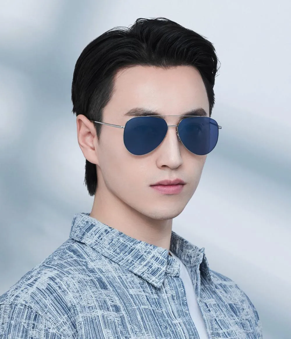 Xiaomi Mijia Pilota Sunglasses Polarized Anti Uv Screwless Glasses Msg01bj (3)