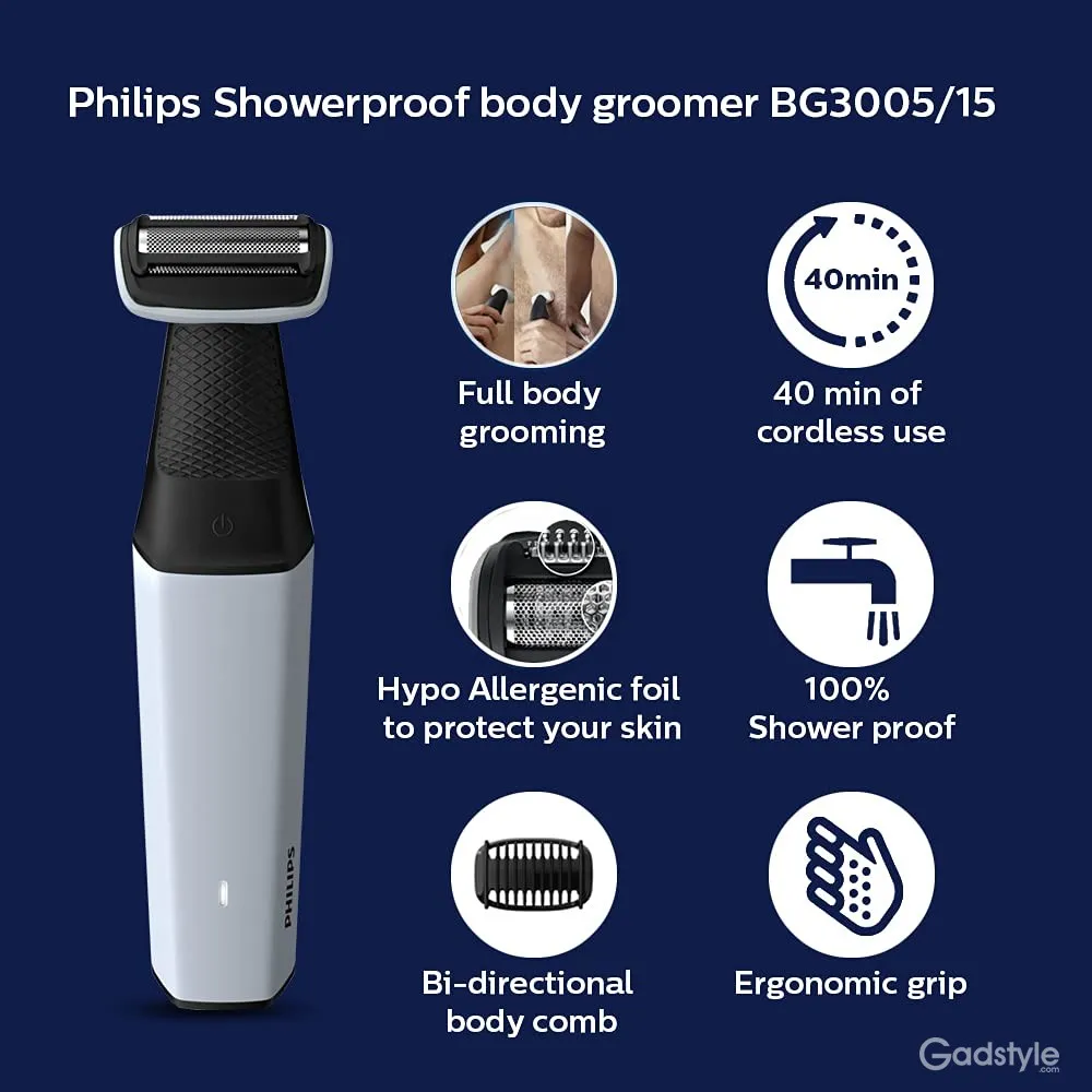 Philips Bg3005 15 Cordless Bodygroomer Full Body Hair Shaver And Trimmer (5)