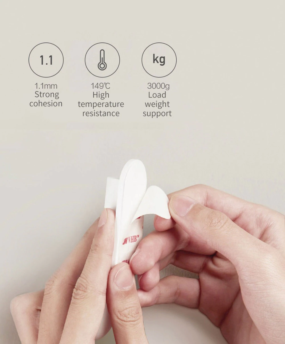 Xiaomi Mijia Hl Bathroom Set 5 In 1 Soap Hook Storage Set Phone Holder Bathroom Tool (2)
