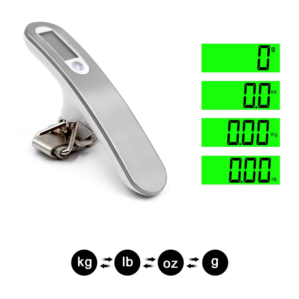 50kg X 10g Digital Luggage Scale Portable Electronic Scale (2)