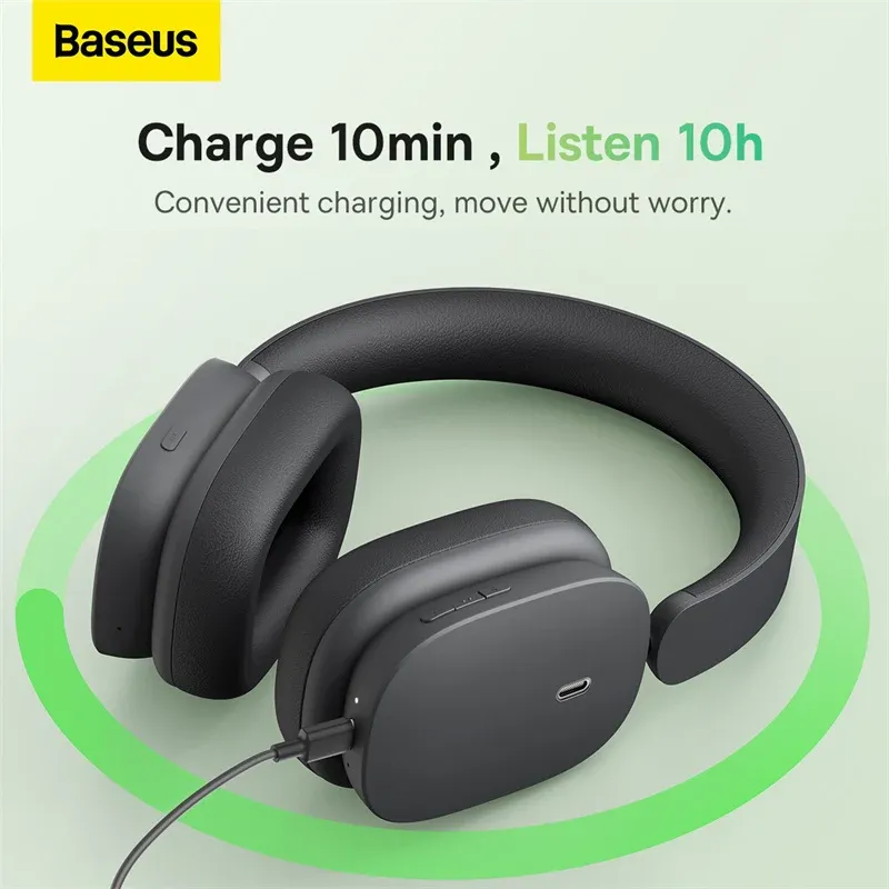 Baseus Bowie H1 Anc Headphones 40db Noise Cancellation (6)