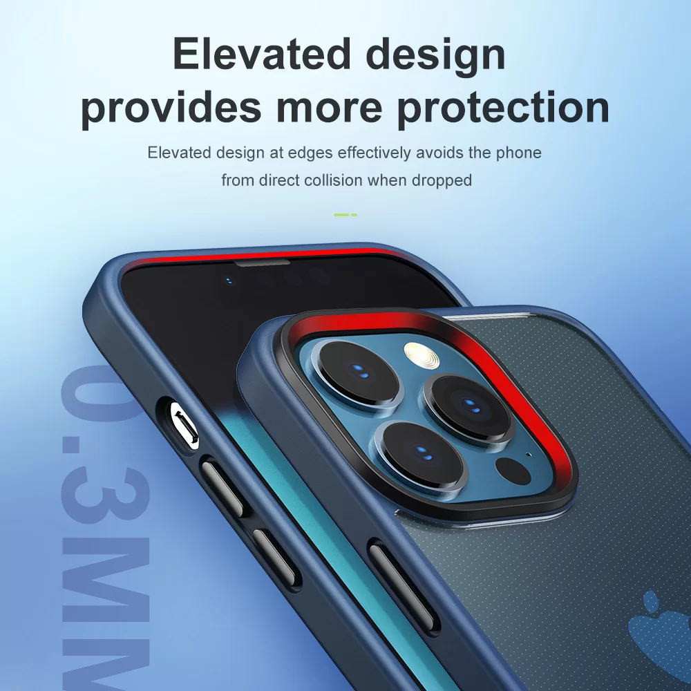 Rock Transparent Tpupc Anti Drop Slim Protective Case For Iphone 14 14 Plus 14 Pro 14 Pro Ma (3)