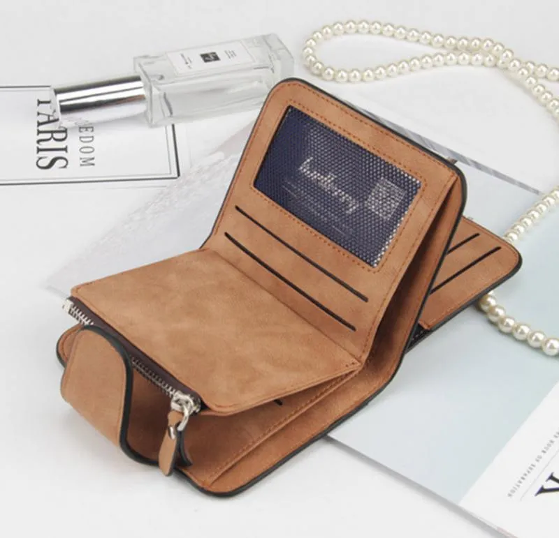 Pu Leather Hand Bag Card Holder Fashion Money Bag For Girls Ladies (2)