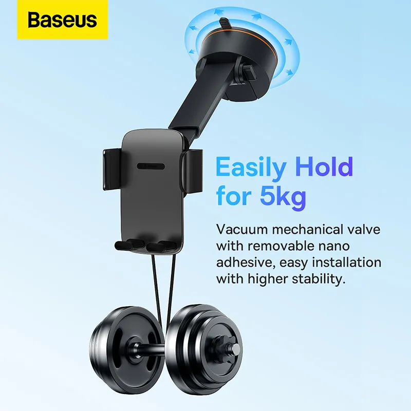 Baseus Car Mount Holder Pro Easy Control Clamp Suction Cup Version (6)