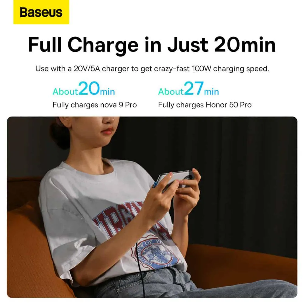 Baseus Mvp 2 Elbow Shaped Fast Charging Data Cable Type C To Type C 100w (2)