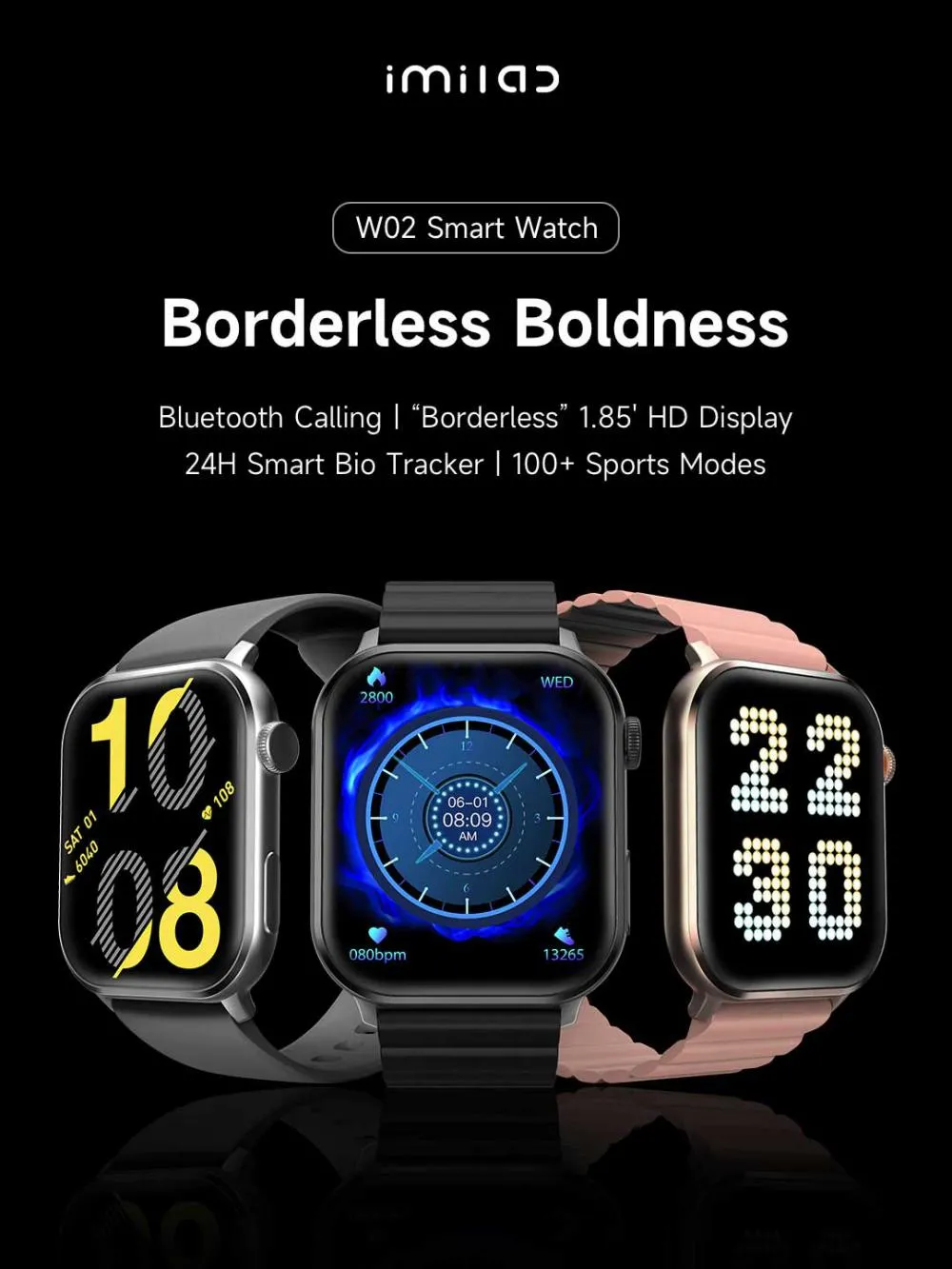 Imilab W02 Bluetooth Calling Smart Watch (2)