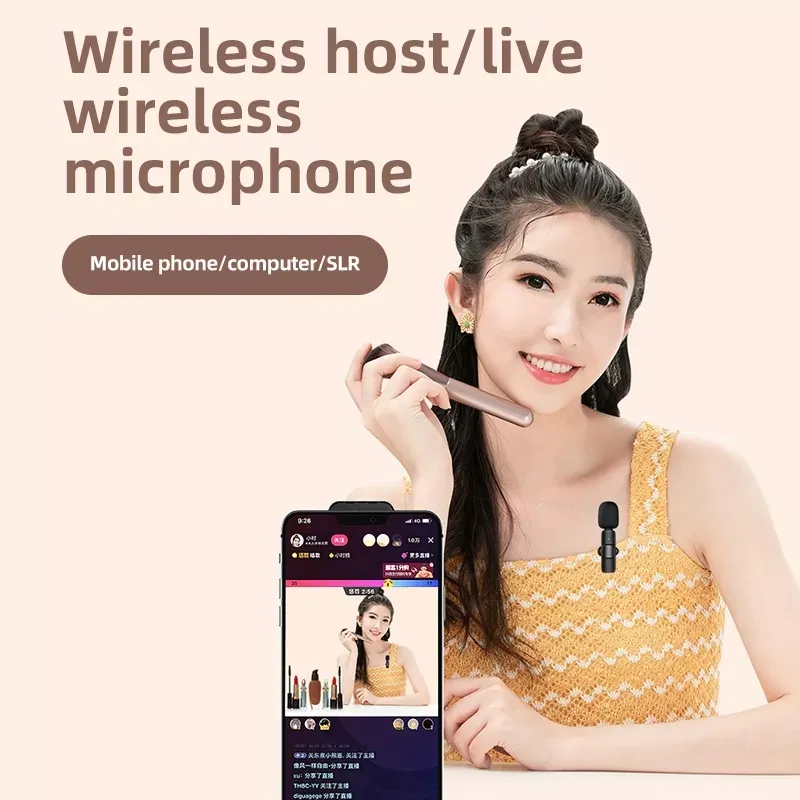 K9 Type C Wireless Microphone For Live Stream (1)