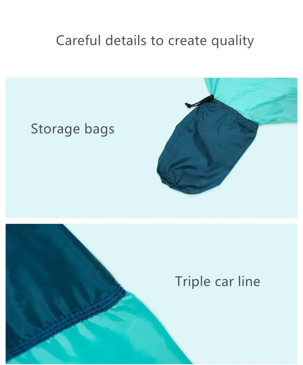 Xiaomi Zaofeng Outdoor Parachute Cloth Hammock Swing Bed (3)