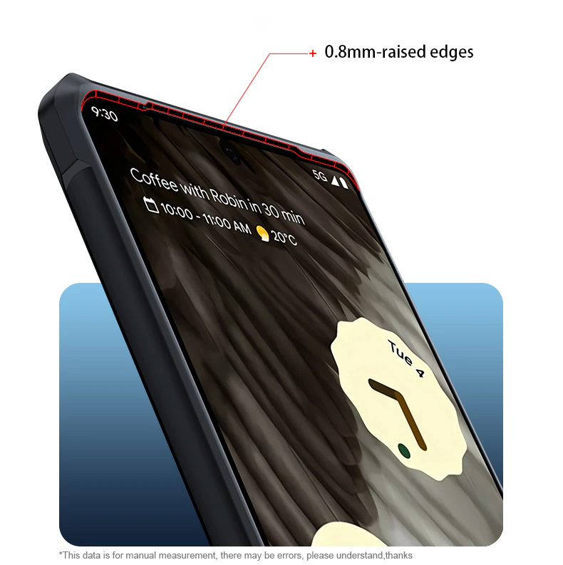 Xundd Case Google Pixel 7 Pro Anti Drop Shell Pctpu Back Transparent Case (2)