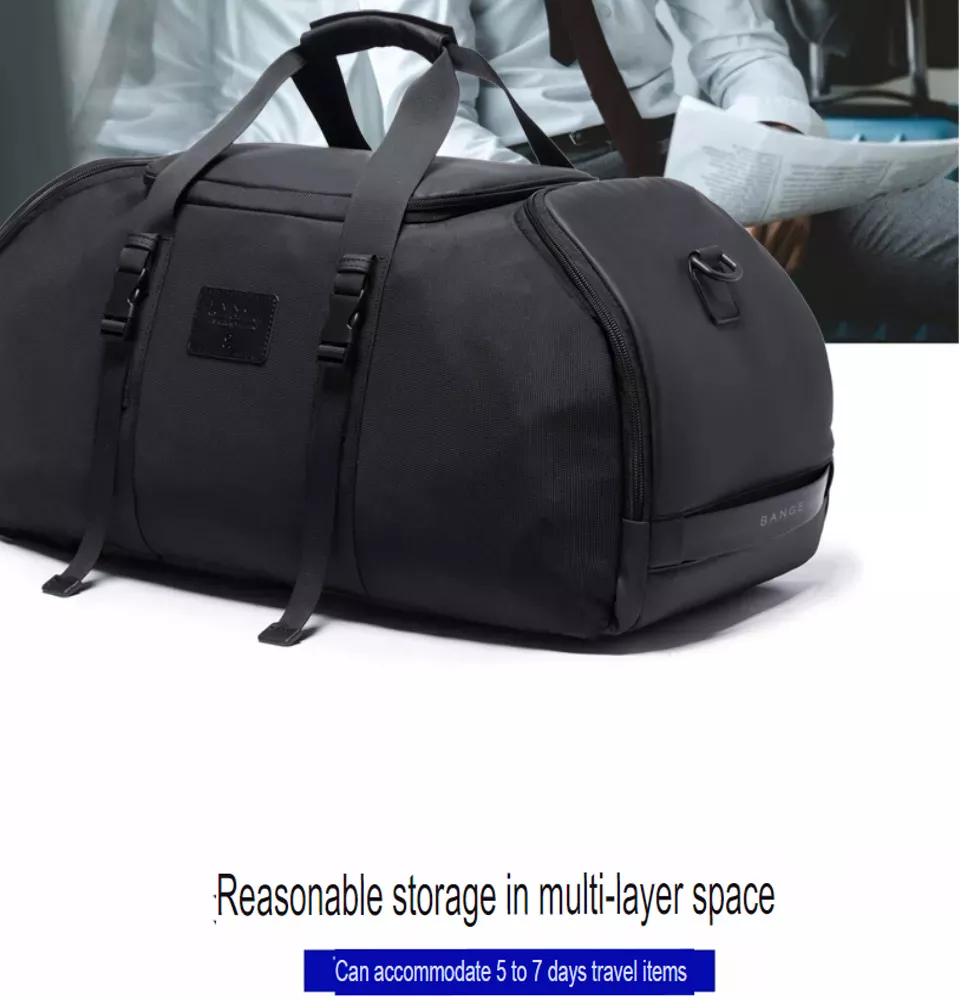 Bange Bg 7088 Multi Function Large Capacity Men Travel Bag 36l (3)