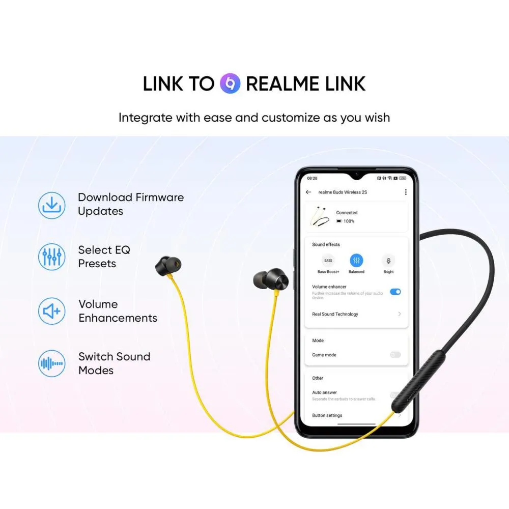 Realme Buds Wireless 2s Dual Device Switching Earphones (2)