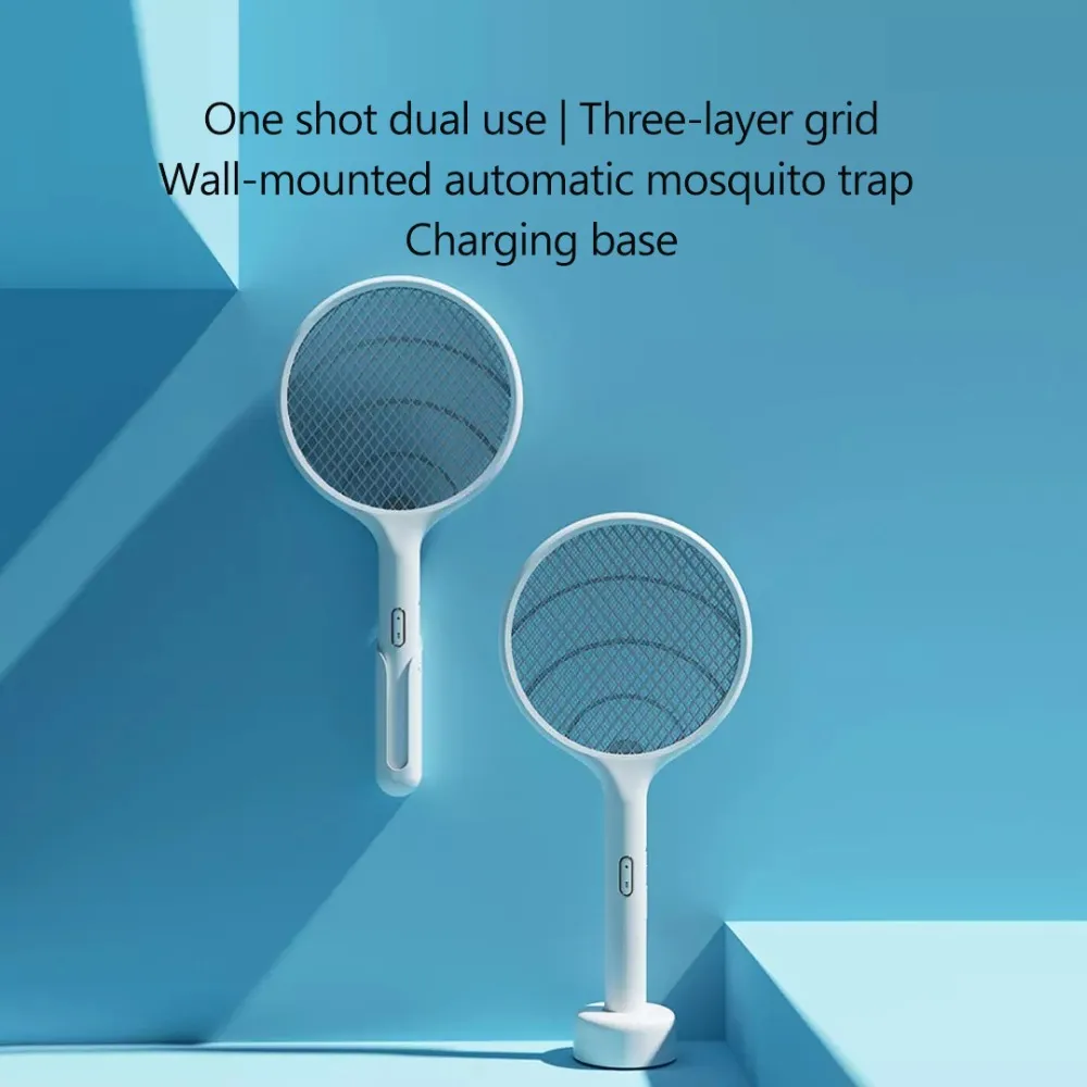 Xiaomi Qualitell E1 Uv Light Electric Mosquito Swatter Racket (2)