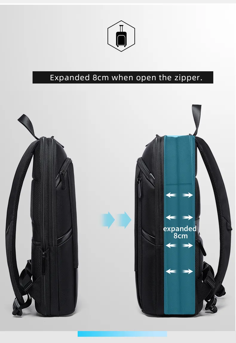 Bange Bg 77115 Lightweight Anti Theft Expandable Backpack (1)