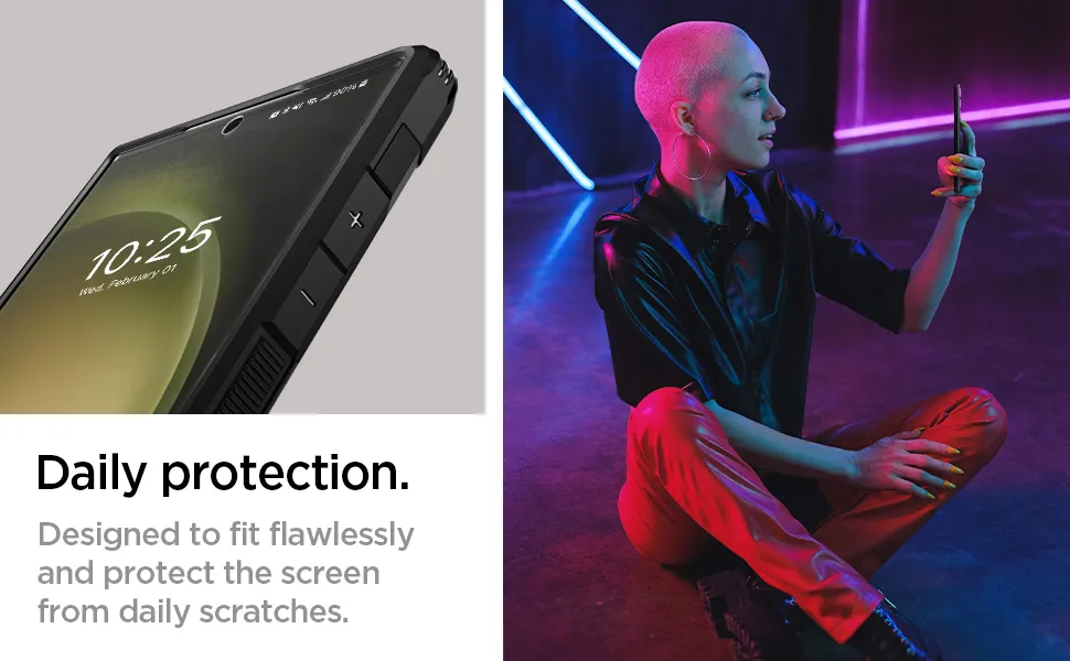 Spigen Neoflex Screen Protector Designed For Samsung S23 Ultra 2 Pack (4)