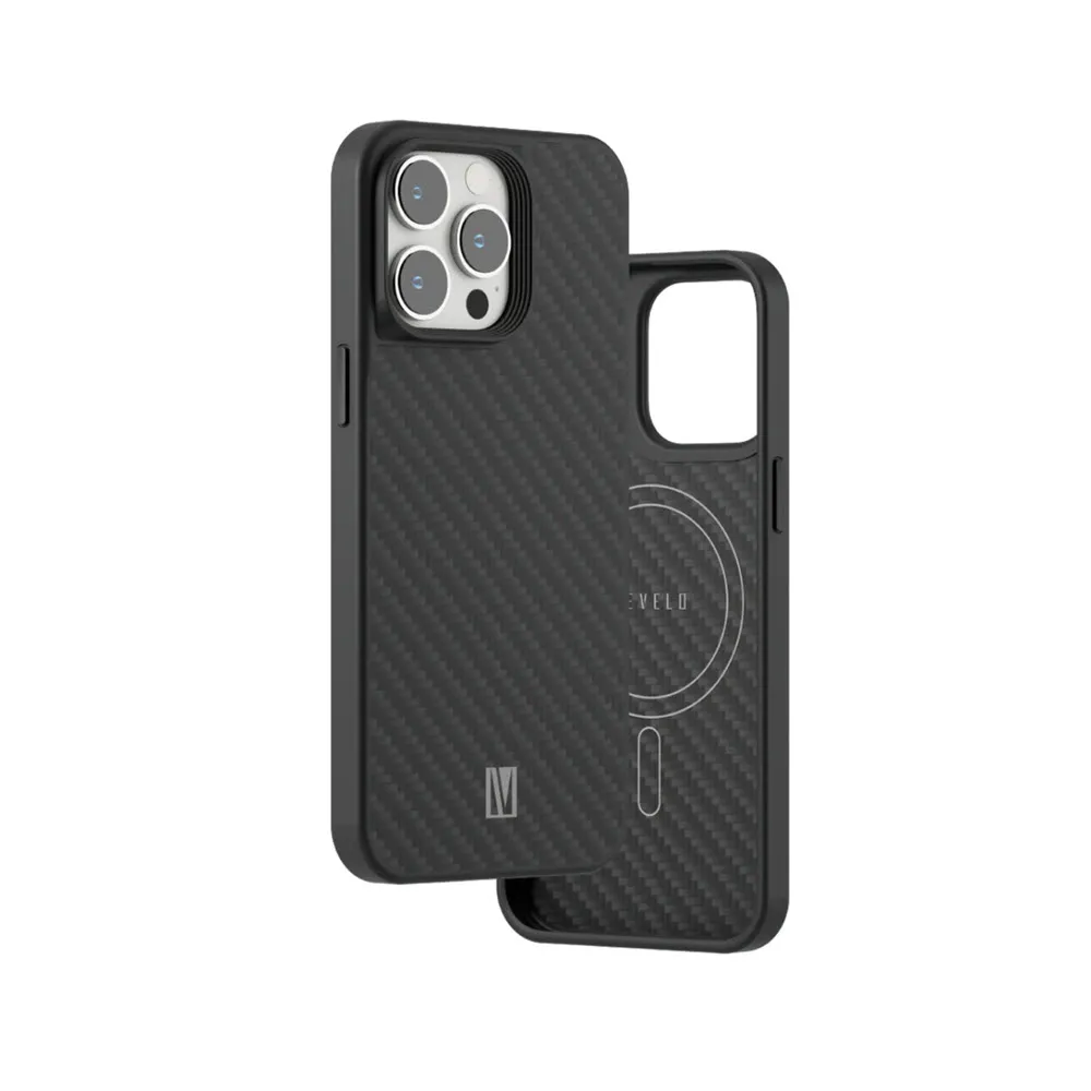 Levelo Ox Carbon Case With Magsafe For Iphone 14 Pro 14 Pro Max